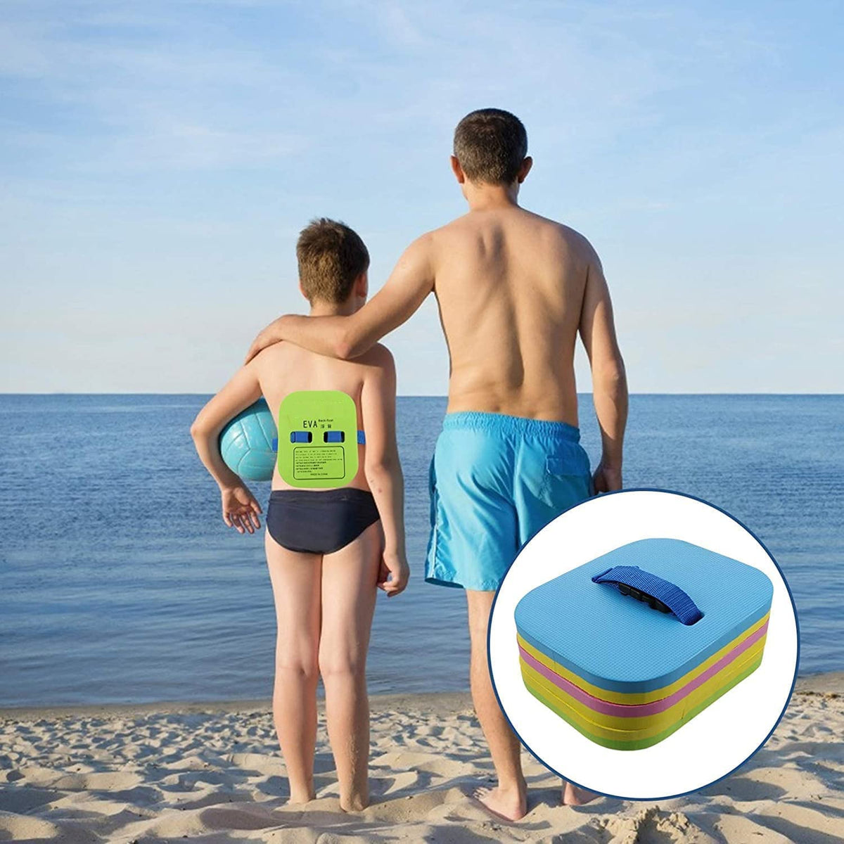 Lightweight Back Float Swim Trainer Belt
