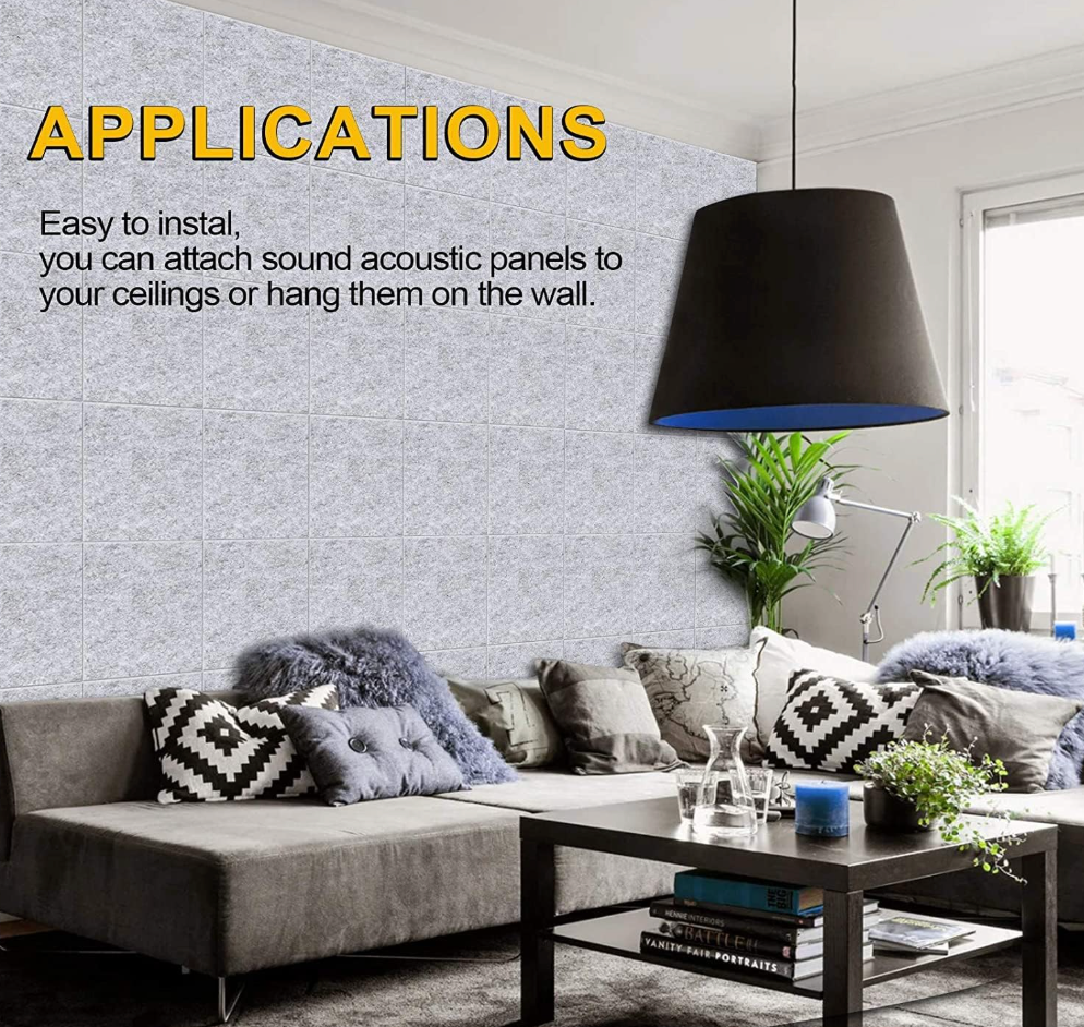 Self Adhesive Soundproofing 3d Wall Panels