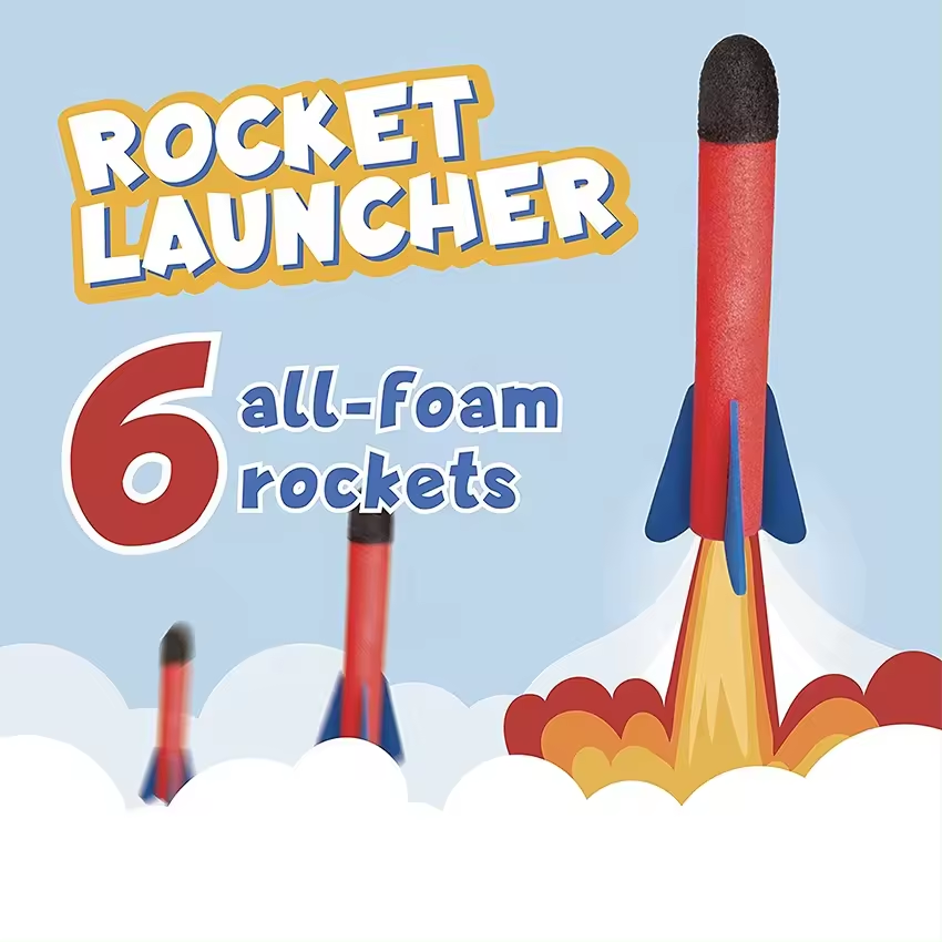 DIY Rocket Launcher Toy Set For Kids