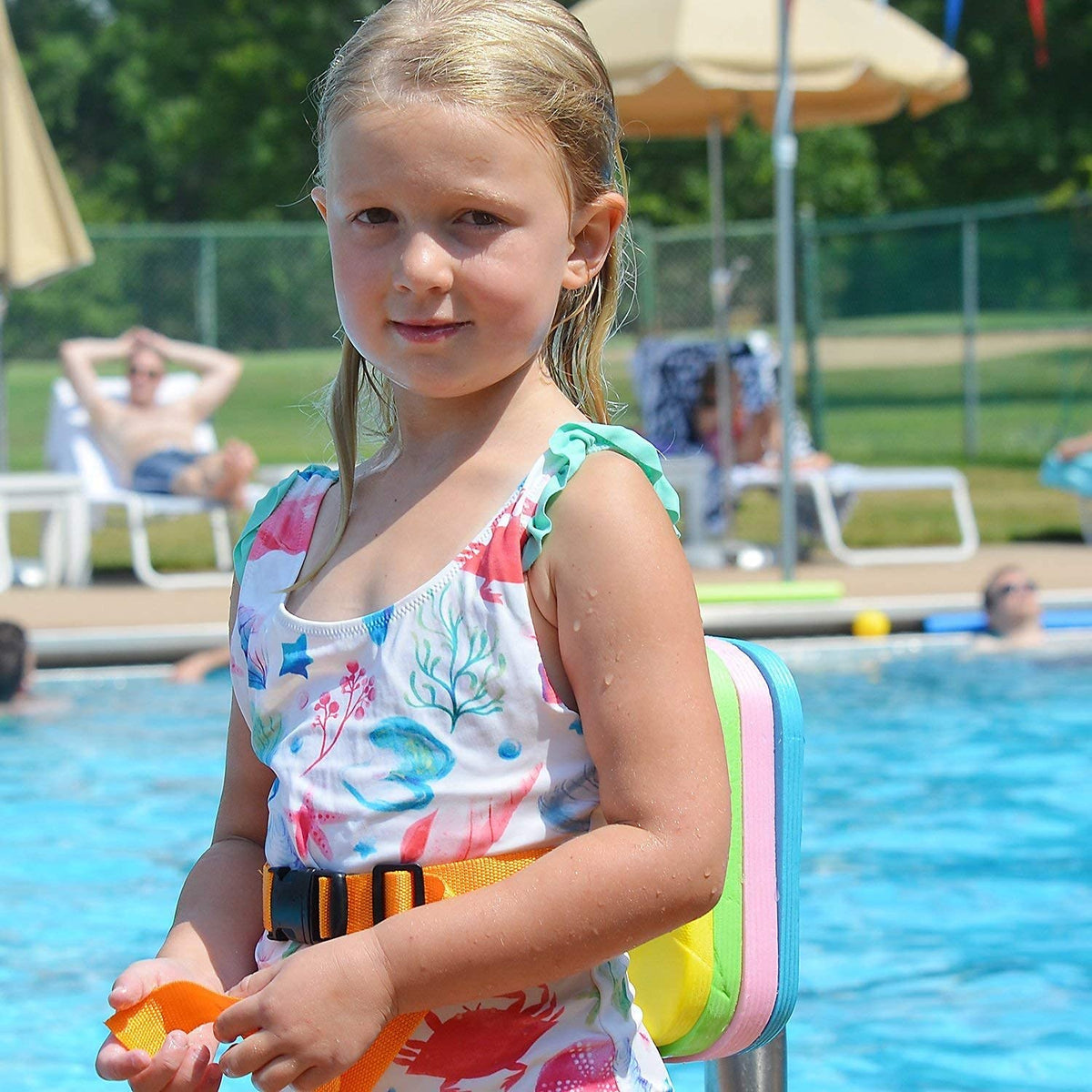 Lightweight Back Float Swim Trainer Belt