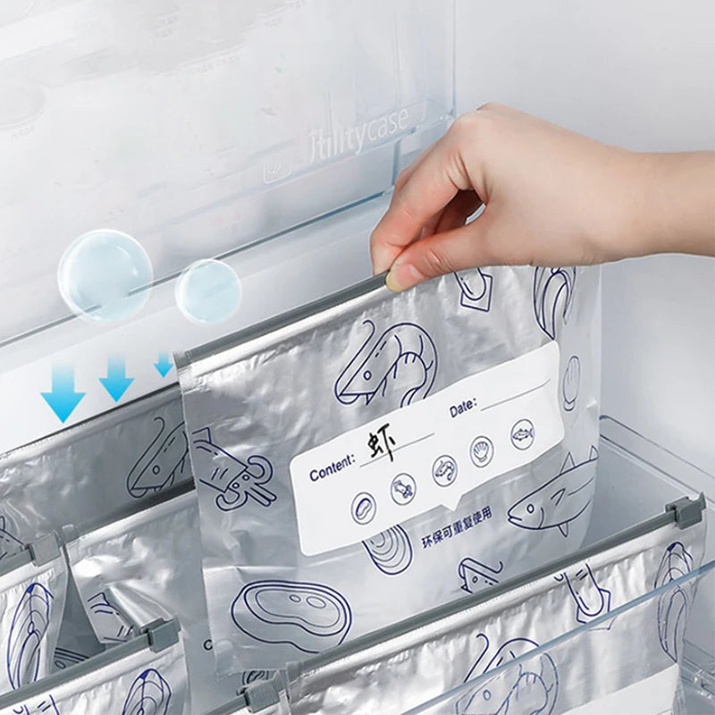 Reusable Aluminum Foil Sealable Storage Bags