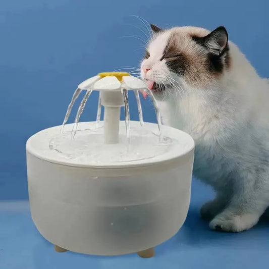 Automatic Cat Water Fountain – Filtered USB Pet Drinking Bowl