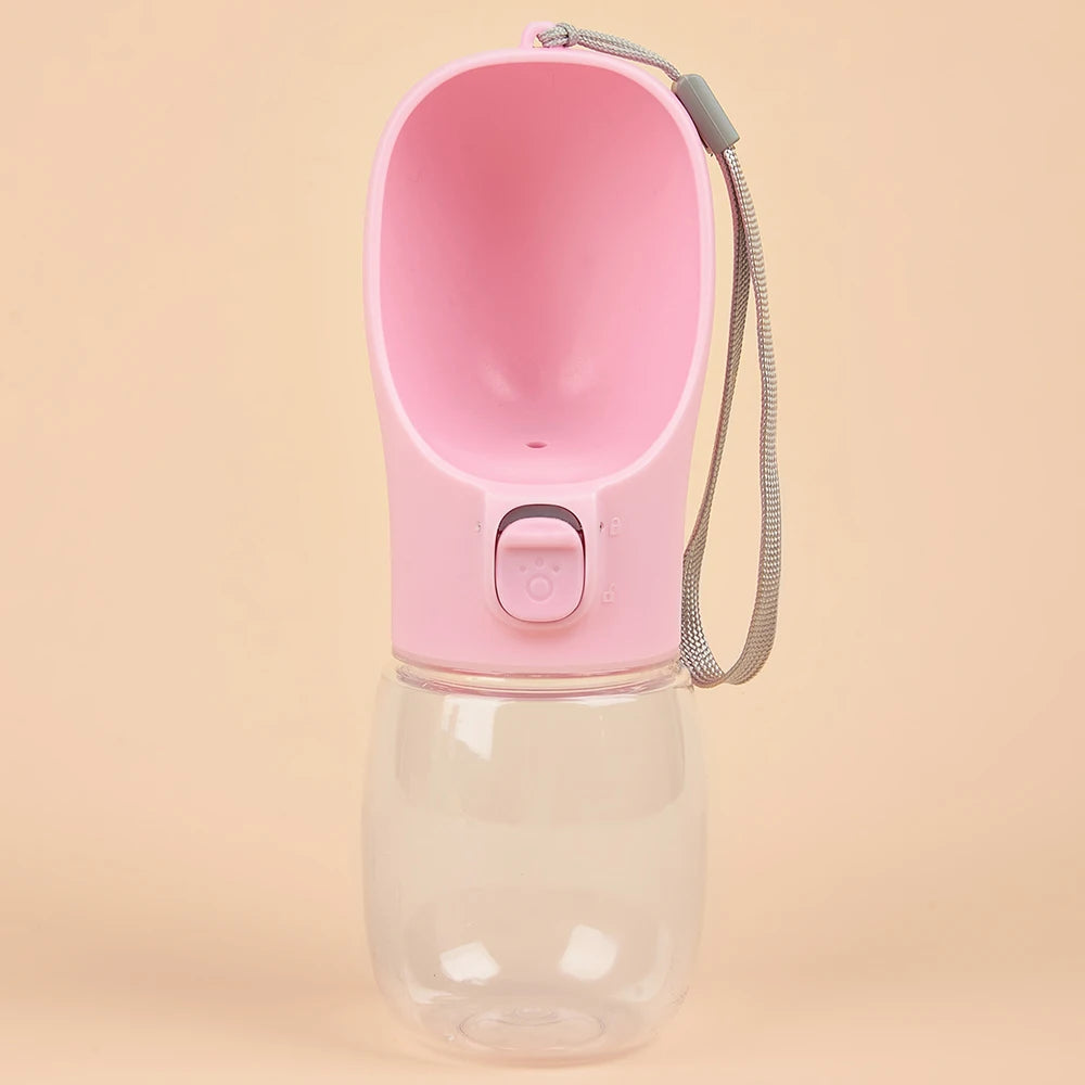 Portable Dog Water Bottle — Leakproof Outdoor Drinking Bottle for Dogs & Cats