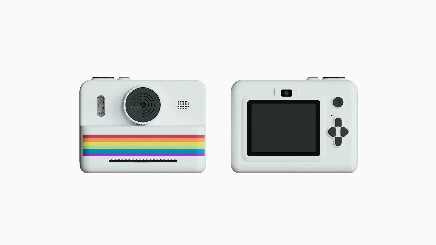 Kids Digital Camera with Instant Print — 1080P HD Toy Camera for Boys & Girls