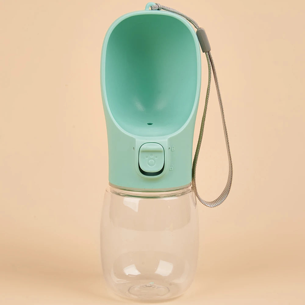 Portable Dog Water Bottle — Leakproof Outdoor Drinking Bottle for Dogs & Cats