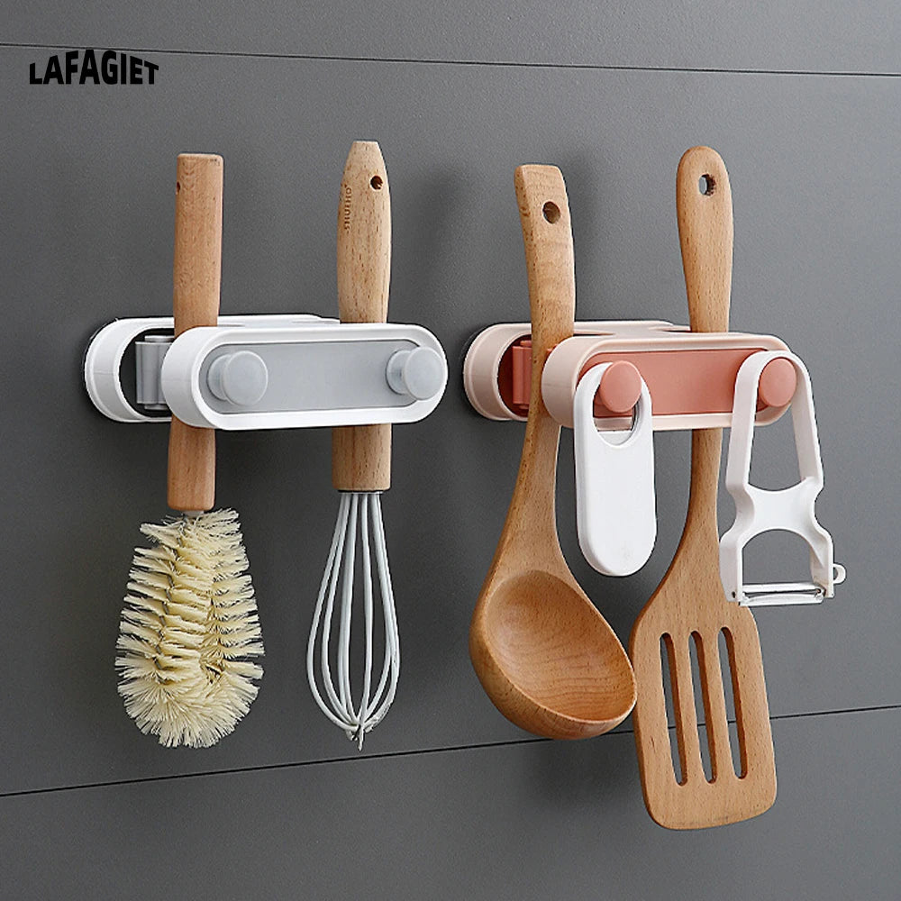 Wall Mounted Adhesive Bathroom Mop Hook