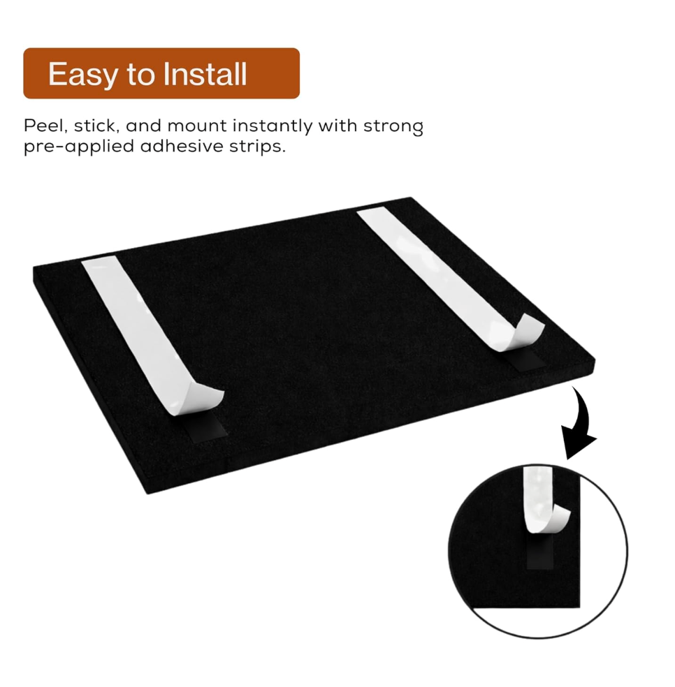 Self Adhesive Soundproofing 3d Wall Panels