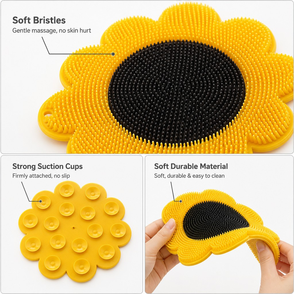 Silicone Body Scrubber