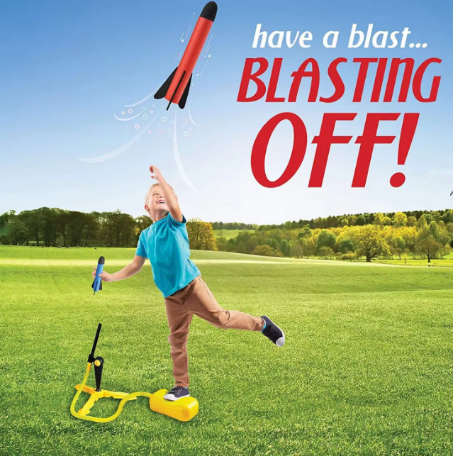 DIY Rocket Launcher Toy Set For Kids