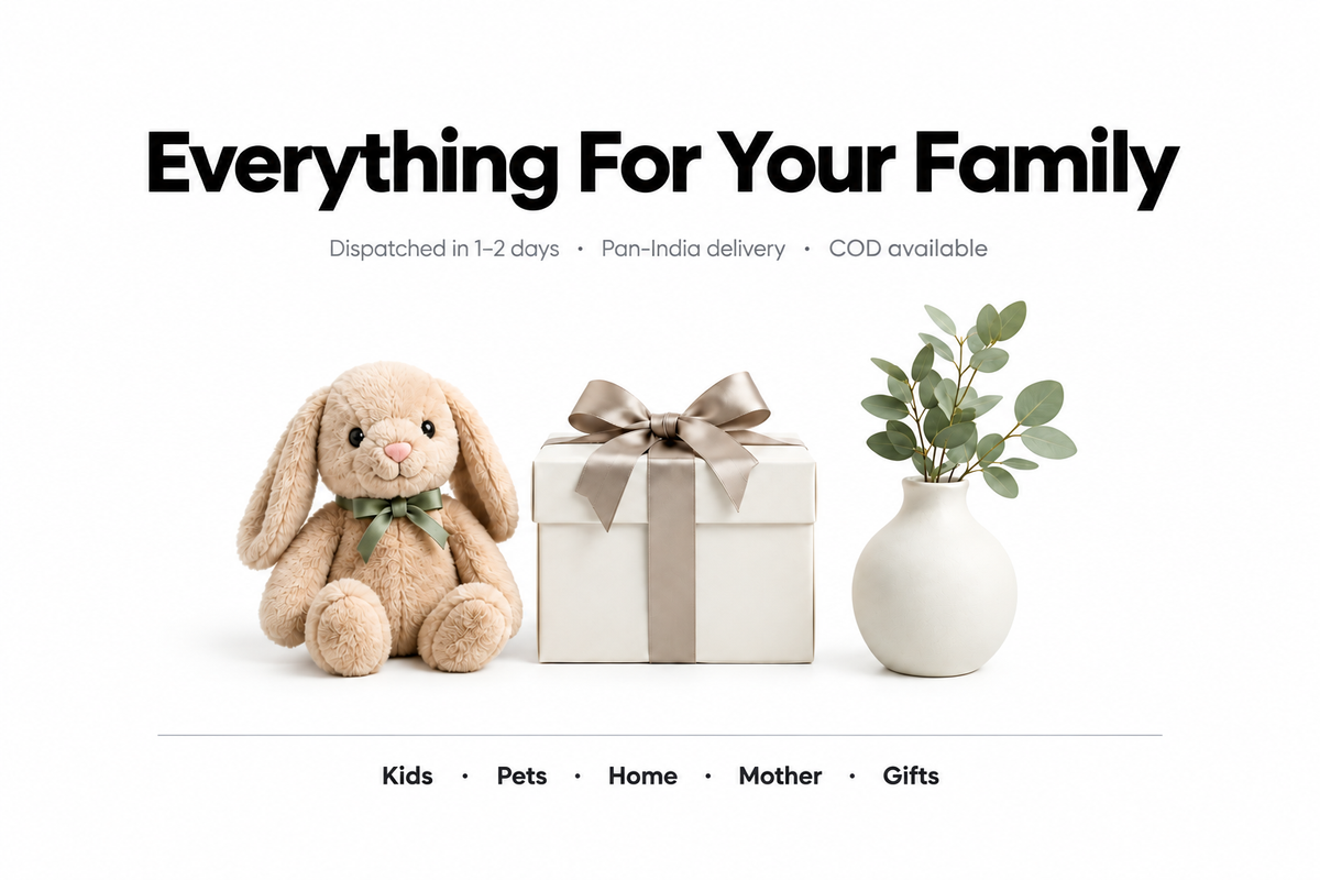 KidoPet Banner Bold Categories